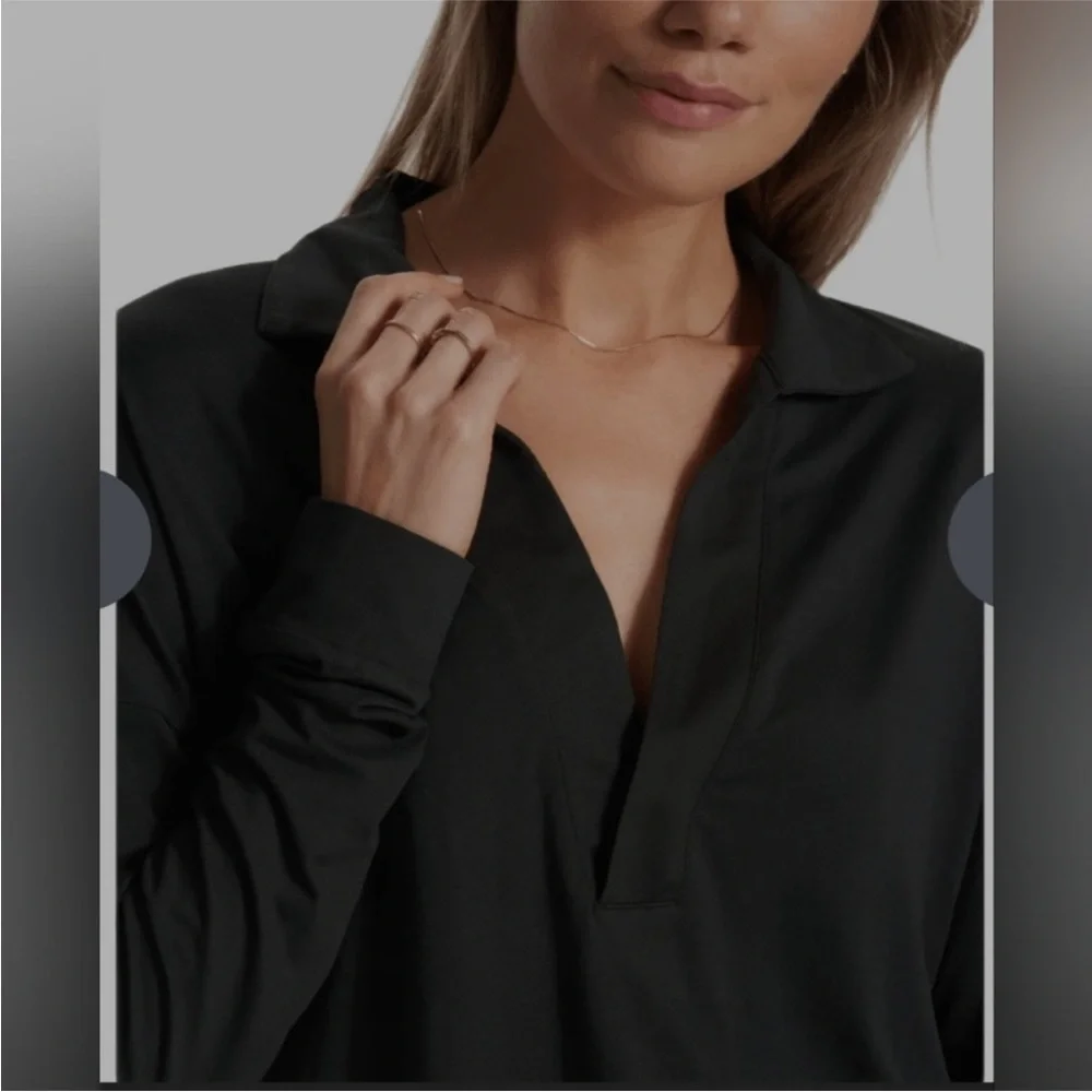 Vuori Lux Intentions Women's Jumpsuit in Black, XS - Picture 4 of 7